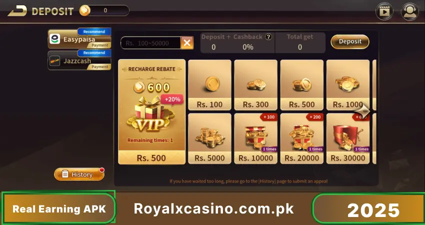 Download Royal x casino game image
