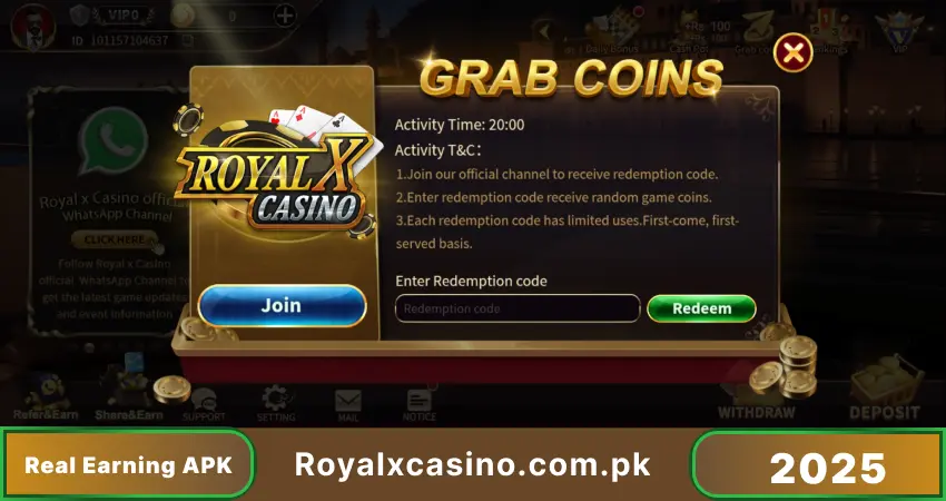 Download Royal X Casino game image